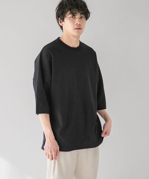 LOWRYS FARM（ローリーズファーム）の「ＵＳＡヘビーウエイトドルマン　265092（Tシャツ/カットソー・メンズ・ブルー/オフホワイト/ブラック/グリーン・LARGE/MEDIUM）」の18枚目の写真