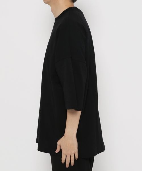 LOWRYS FARM（ローリーズファーム）の「ＵＳＡヘビーウエイトドルマン　265092（Tシャツ/カットソー・メンズ・ブルー/オフホワイト/ブラック/グリーン・LARGE/MEDIUM）」の16枚目の写真