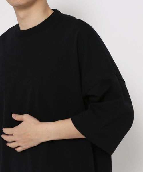 LOWRYS FARM（ローリーズファーム）の「ＵＳＡヘビーウエイトドルマン　265092（Tシャツ/カットソー・メンズ・ブルー/オフホワイト/ブラック/グリーン・LARGE/MEDIUM）」の15枚目の写真