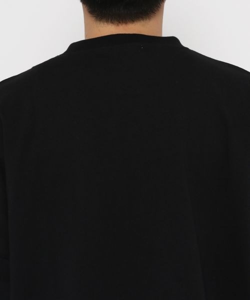 LOWRYS FARM（ローリーズファーム）の「ＵＳＡヘビーウエイトドルマン　265092（Tシャツ/カットソー・メンズ・ブルー/オフホワイト/ブラック/グリーン・LARGE/MEDIUM）」の14枚目の写真