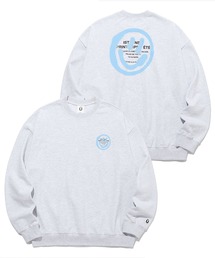 ISTKUNST | 【ISTKUNST】LOGO & SMILEY SWEATSHIRT / イストクンスト ロゴ アンド スマイリー スウェットシャツ(スウェット)