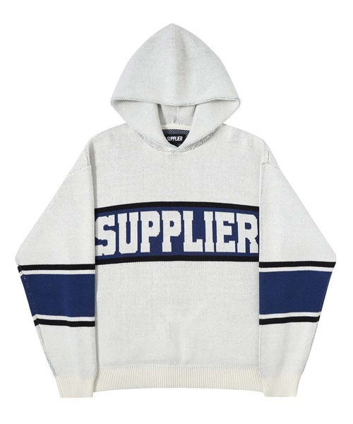 supplier college logo knit（SUPPLIER（サプライヤー）の「SUPPLIER 