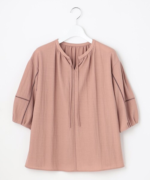 J.PRESS(ジェイプレス)の「【WEB限定カラーあり】ナチュラルジャージー カットソー(Tシャツ/カットソー・レディース・ホワイト系/ネイビー系/イエロー系/ピンク系・T13)」の13枚目の写真