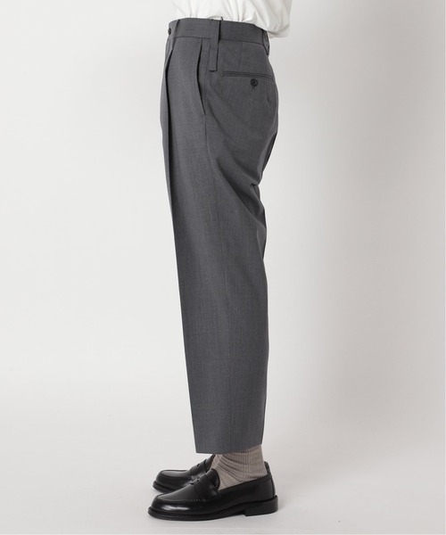 417 EDIFICE(フォーワンセブンエディフィス)の「"リラックス"【allery / アレリ―】 T/Wスラックス(スラックス・メンズ・グレー/ブラック・SMALL/LARGE/MEDIUM)」の12枚目の写真