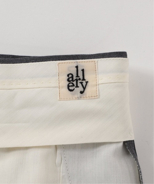 417 EDIFICE(フォーワンセブンエディフィス)の「"リラックス"【allery / アレリ―】 T/Wスラックス(スラックス・メンズ・グレー/ブラック・SMALL/LARGE/MEDIUM)」の6枚目の写真