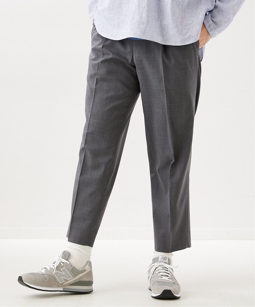 417 EDIFICE(フォーワンセブンエディフィス)の「"リラックス"【allery / アレリ―】 T/Wスラックス(スラックス・メンズ・グレー/ブラック・SMALL/LARGE/MEDIUM)」の20枚目の写真