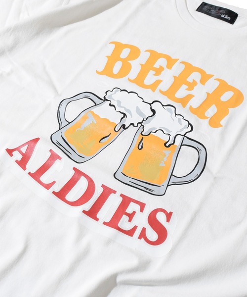 ALDIES（アールディーズ）の「Cheers Big T / チアーズビッグT（Tシャツ/カットソー・メンズ・ホワイト/ブラック/パープル/マルチ・FREE）」の15枚目の写真