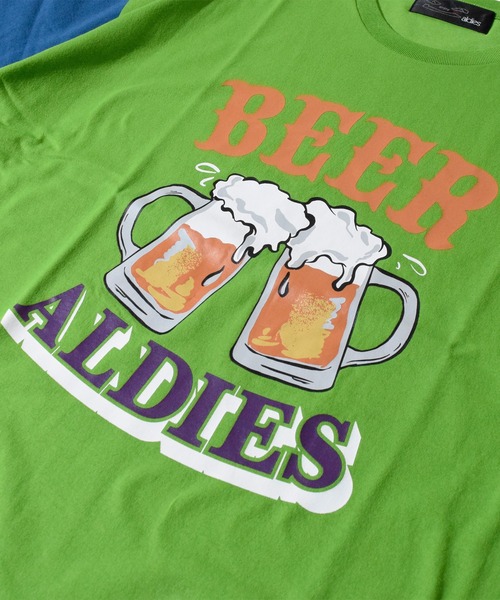 ALDIES（アールディーズ）の「Cheers Big T / チアーズビッグT（Tシャツ/カットソー・メンズ・ホワイト/ブラック/パープル/マルチ・FREE）」の9枚目の写真