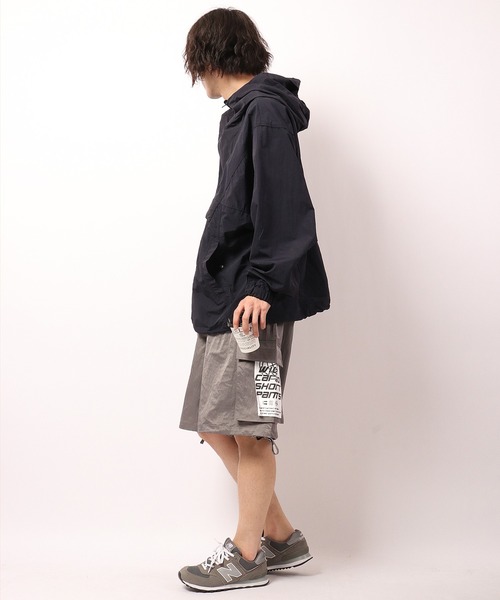 SUGGESTION（サジェッション）の「SUGGESTION ユーロミリタリー ワイドカーゴショーツ（カーゴパンツ・メンズ・ブラック/オリーブ/グレー・L/M）」の19枚目の写真