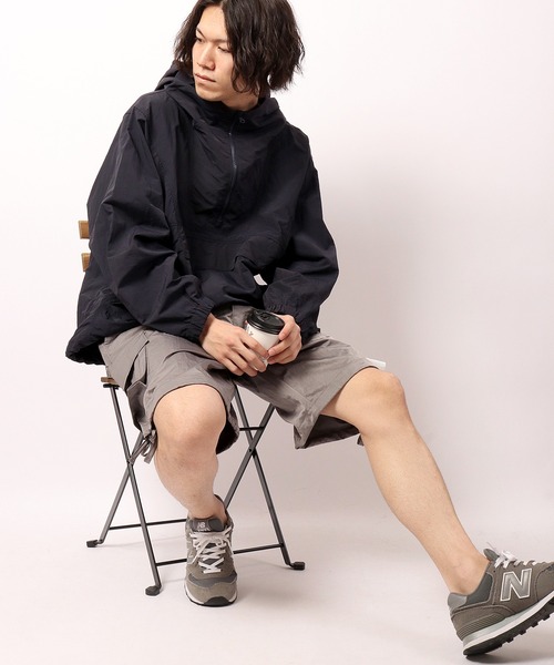 SUGGESTION（サジェッション）の「SUGGESTION ユーロミリタリー ワイドカーゴショーツ（カーゴパンツ・メンズ・ブラック/オリーブ/グレー・L/M）」の20枚目の写真