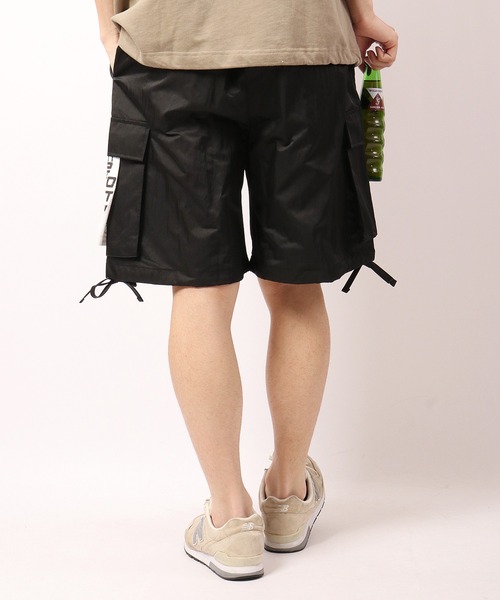 SUGGESTION（サジェッション）の「SUGGESTION ユーロミリタリー ワイドカーゴショーツ（カーゴパンツ・メンズ・ブラック/オリーブ/グレー・L/M）」の11枚目の写真