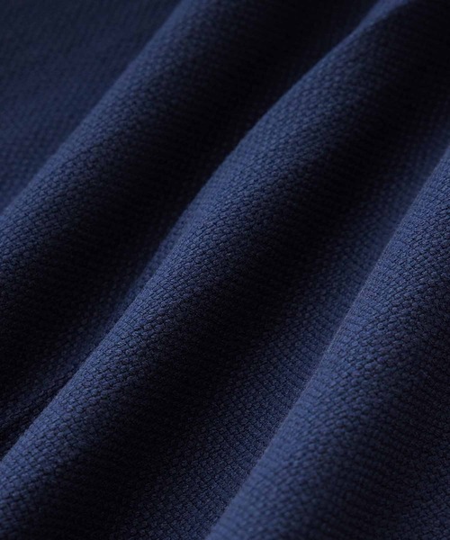 ADAM ET ROPE'(アダムエロペ)の「ドビーブッチャー ワイド アンクル テーパードスラックス(スラックス・メンズ・ネイビー/ブルー系その他5・S/M/L)」の4枚目の写真