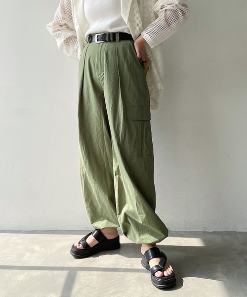 PAGEBOY（ページボーイ）の「綿100％ イージーカーゴパンツ
