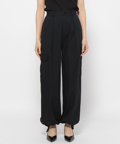 PAGEBOY（ページボーイ）の「綿100％ イージーカーゴパンツ（カーゴパンツ・レディース・オフホワイト/ブラック/カーキ・FREE）」の11枚目の写真