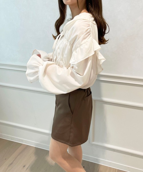 apres jour(アプレジュール)の「アソートラッフルブラウス【ZOZOTOWN限定アイテム】(シャツ/ブラウス・レディース・ピンク系その他/オフホワイト/ライトグレー/ブルー系その他・フリー/X-LARGE)」の10枚目の写真
