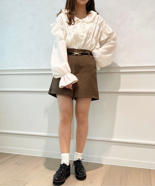 apres jour(アプレジュール)の「アソートラッフルブラウス【ZOZOTOWN限定アイテム】(シャツ/ブラウス・レディース・ピンク系その他/オフホワイト/ライトグレー/ブルー系その他・フリー/X-LARGE)」の12枚目の写真