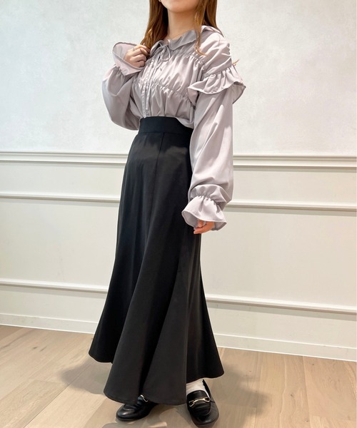 apres jour(アプレジュール)の「アソートラッフルブラウス【ZOZOTOWN限定アイテム】(シャツ/ブラウス・レディース・ピンク系その他/オフホワイト/ライトグレー/ブルー系その他・フリー/X-LARGE)」の20枚目の写真