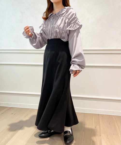 apres jour(アプレジュール)の「アソートラッフルブラウス【ZOZOTOWN限定アイテム】(シャツ/ブラウス・レディース・ピンク系その他/オフホワイト/ライトグレー/ブルー系その他・フリー/X-LARGE)」の21枚目の写真