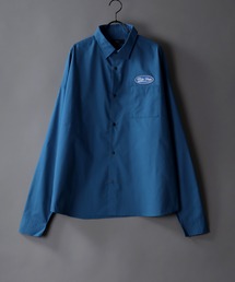 Oversize Drop shoulder broadcloth shirt/オーバーサイズ ドロップショルダー ブロード シャツ