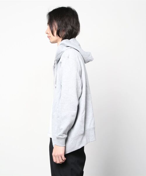 HELLY HANSEN（ヘリーハンセン）の「ヘリーハンセン  HH Logo Full-zip Sweat Hoodie(HH ロゴフルジップスウェットフーディ)（スウェット・メンズ・ネイビー/グレー/サンドグレー・S/M/L/XL）」の4枚目の写真