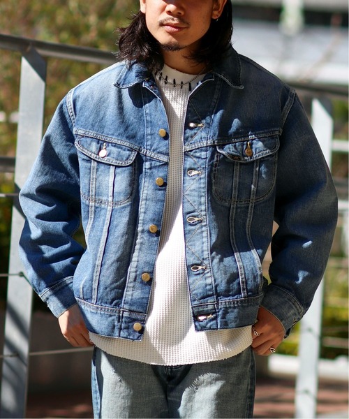 Lee(リー)の「【Lee / リー】 RIDER JACKET(デニムジャケット・メンズ・ネイビー・MEDIUM)」の1枚目の写真