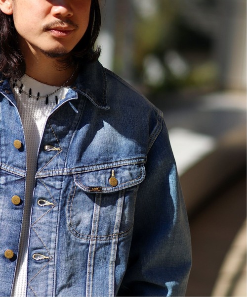 Lee(リー)の「【Lee / リー】 RIDER JACKET(デニムジャケット・メンズ・ネイビー・MEDIUM)」の3枚目の写真