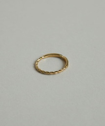 SMELLY | silver925ツイストオープンリング(リング)