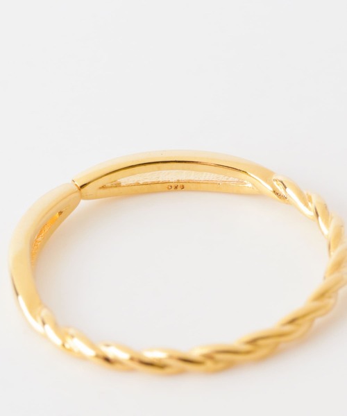 SMELLY（スメリー）の「silver925ツイストオープンリング（リング・レディース・シルバー/ゴールド・-）」の13枚目の写真