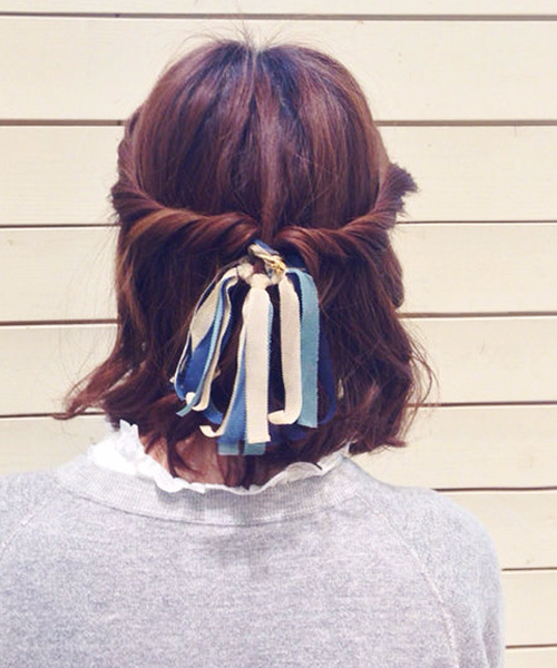 Kastane（カスタネ）の「【Kastane】チュールヘアゴム（その他ヘアアクセサリー・レディース・ブルー系その他/ピンク系その他/ブラック系その他/その他・FREE）」の12枚目の写真