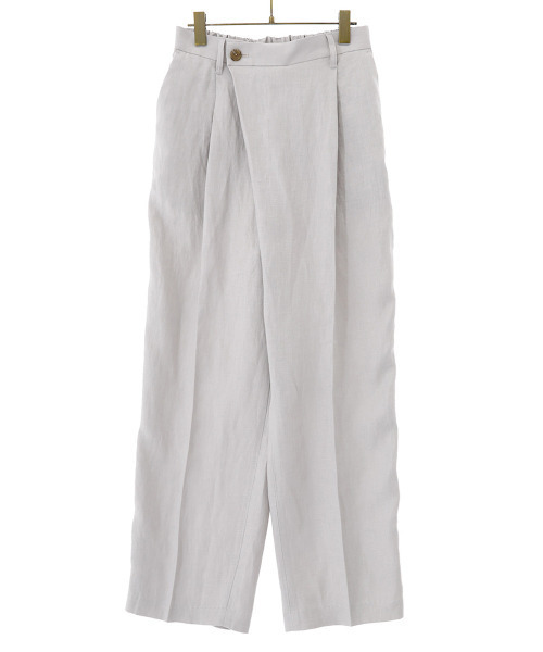 BALLAST ARK（バラストアーク）の「BALLAST ARK / バラストアーク：TUCK EASY PANTS：BA05-P002[AST]（スラックス・メンズ・グレー系その他/ブラック・M/L）」の19枚目の写真