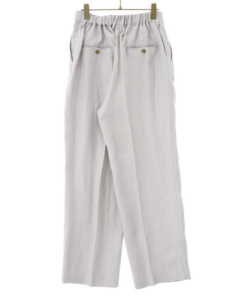 BALLAST ARK（バラストアーク）の「BALLAST ARK / バラストアーク：TUCK EASY PANTS：BA05-P002[AST]（スラックス・メンズ・グレー系その他/ブラック・M/L）」の18枚目の写真