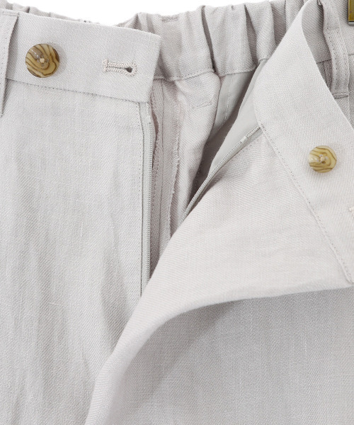 BALLAST ARK（バラストアーク）の「BALLAST ARK / バラストアーク：TUCK EASY PANTS：BA05-P002[AST]（スラックス・メンズ・グレー系その他/ブラック・M/L）」の16枚目の写真