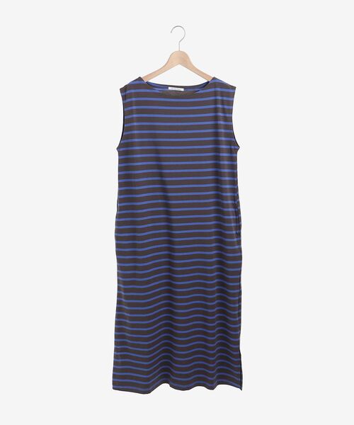 le.coeur blanc（ルクールブラン）の「ボーダーフレンチワンピース（ワンピース・レディース・グレー系その他3/ブラック系その他・38）」の5枚目の写真