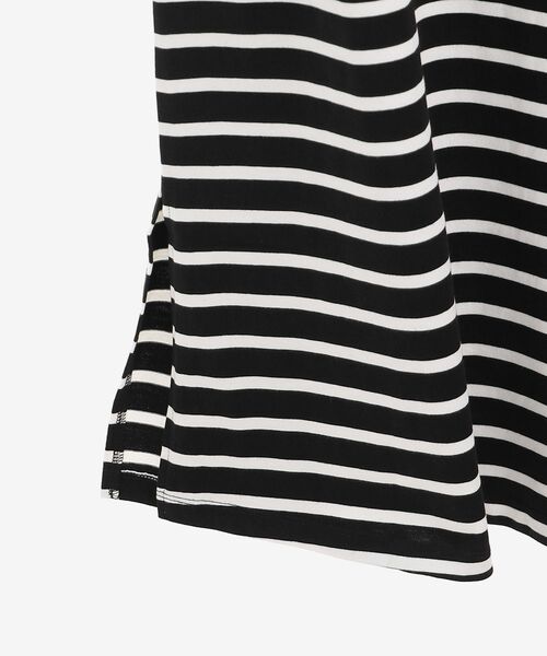 le.coeur blanc（ルクールブラン）の「ボーダーフレンチワンピース（ワンピース・レディース・グレー系その他3/ブラック系その他・38）」の16枚目の写真