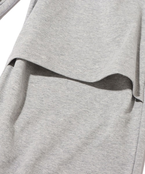 atmos pink（アトモスピンク）の「atmos pink カットスウェットパンツ（スウェットパンツ・レディース・グレー/レッド/ブルー・FREE）」の7枚目の写真