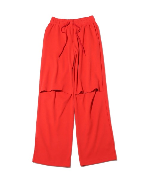 atmos pink（アトモスピンク）の「atmos pink カットスウェットパンツ（スウェットパンツ・レディース・グレー/レッド/ブルー・FREE）」の20枚目の写真