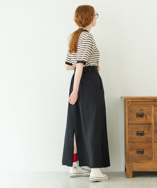 Crisp(クリスプ)の「リラックスマーメイドスカート(スカート・レディース・ブラック/グレー/ブルー・FREE)」の6枚目の写真