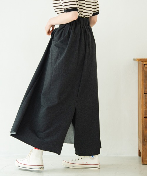 Crisp(クリスプ)の「リラックスマーメイドスカート(スカート・レディース・ブラック/グレー/ブルー・FREE)」の10枚目の写真