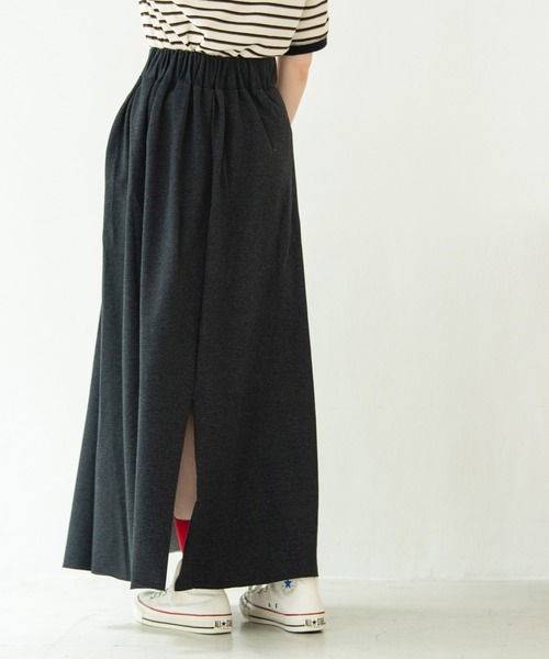 Crisp(クリスプ)の「リラックスマーメイドスカート(スカート・レディース・ブラック/グレー/ブルー・FREE)」の12枚目の写真