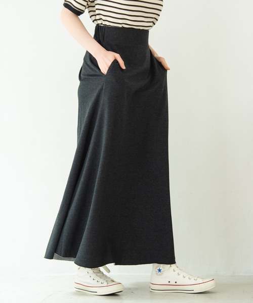 Crisp(クリスプ)の「リラックスマーメイドスカート(スカート・レディース・ブラック/グレー/ブルー・FREE)」の13枚目の写真