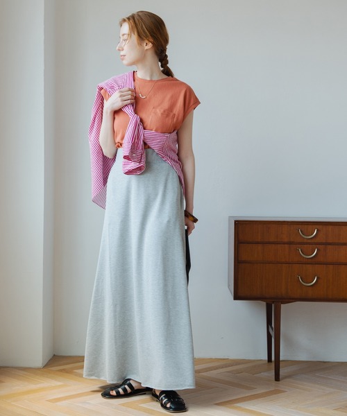 Crisp(クリスプ)の「リラックスマーメイドスカート(スカート・レディース・ブラック/グレー/ブルー・FREE)」の21枚目の写真