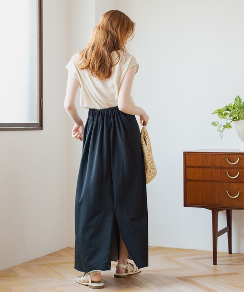 Crisp(クリスプ)の「リラックスマーメイドスカート(スカート・レディース・ブラック/グレー/ブルー・FREE)」の18枚目の写真