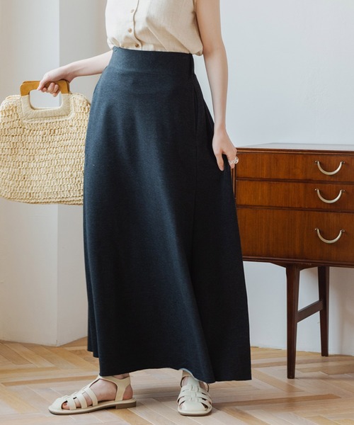 Crisp(クリスプ)の「リラックスマーメイドスカート(スカート・レディース・ブラック/グレー/ブルー・FREE)」の19枚目の写真