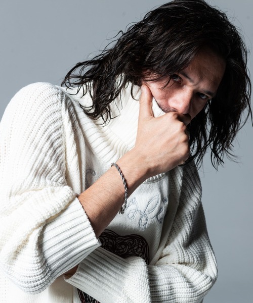 glamb（グラム）の「Hold Tight Chain Bracelet / ホールドタイトチェーンブレスレット（ブレスレット・メンズ・シルバー・FREE）」の2枚目の写真