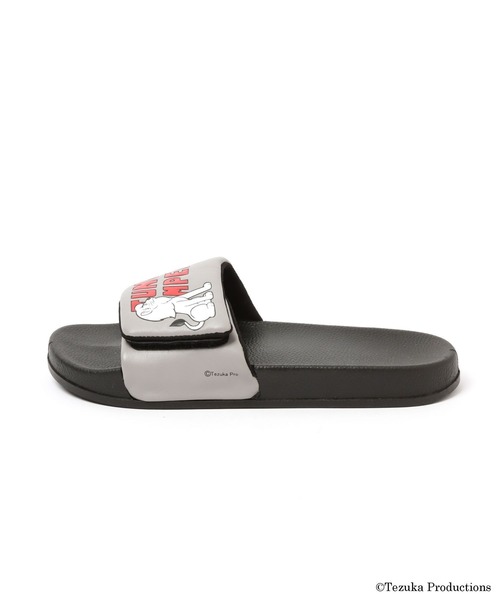 niko and...（ニコアンド）の「【ジャングル大帝】コラボシャワーサンダル（サンダル・レディース・グレー系3・MEDIUM/LARGE）」の2枚目の写真