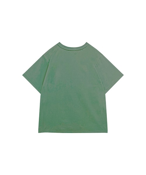 ADIRA(アディラ)の「ユニセックス刺繍ポケT(Tシャツ/カットソー・レディース・チャコールグレー/グリーン・LARGE)」の17枚目の写真