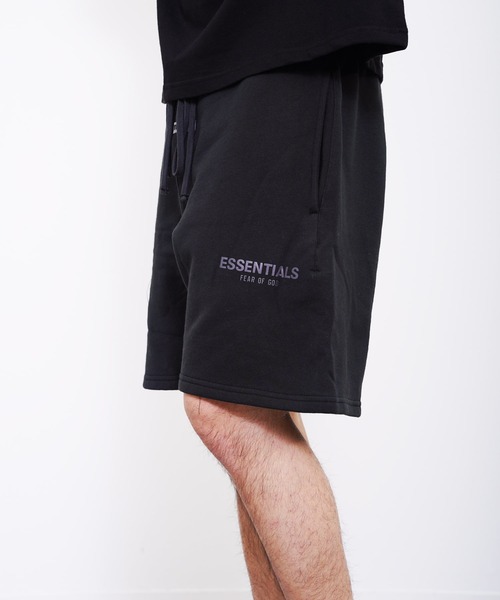 FOG ESSENTIALS（エフオージーエッセンシャルズ）の「FOG ESSENTIALS(エフオージーエッセンシャルズ) リフレクター スウェットハーフパンツ（スウェットパンツ・メンズ・ブラック/ベージュ・L/M）」の15枚目の写真