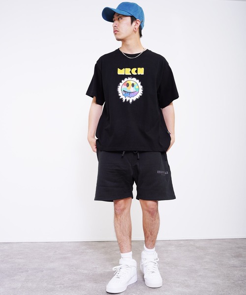 FOG ESSENTIALS（エフオージーエッセンシャルズ）の「FOG ESSENTIALS(エフオージーエッセンシャルズ) リフレクター スウェットハーフパンツ（スウェットパンツ・メンズ・ブラック/ベージュ・L/M）」の17枚目の写真