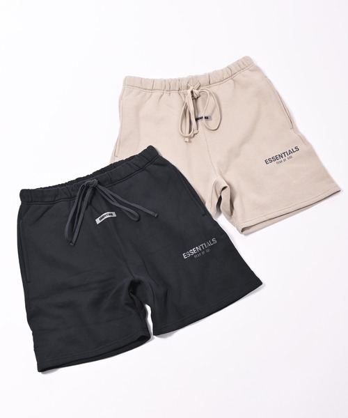 FOG ESSENTIALS（エフオージーエッセンシャルズ）の「FOG ESSENTIALS(エフオージーエッセンシャルズ) リフレクター スウェットハーフパンツ（スウェットパンツ・メンズ・ブラック/ベージュ・L/M）」の14枚目の写真