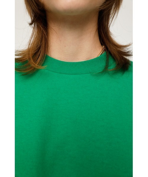 SLY（スライ）の「SIDE SLIT BOX TOPS サイドスリット ボックス トップス（Tシャツ/カットソー・レディース・ブラック/オフホワイト/グリーン/マルチ・FREE）」の21枚目の写真